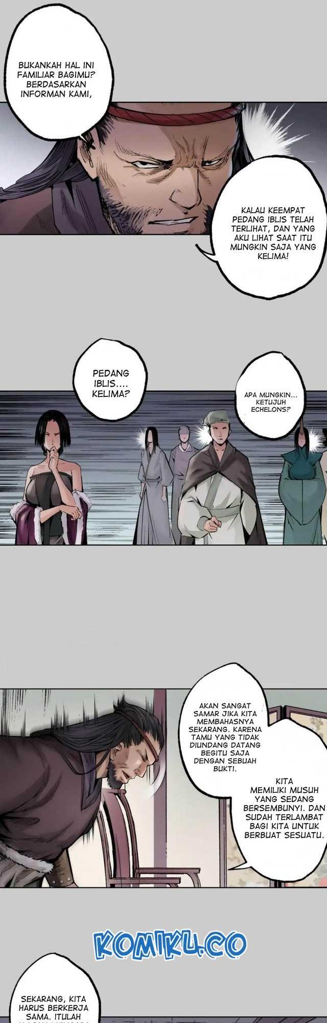 Journey of the Hidden Blade Chapter 75 Bahasa Indonesia